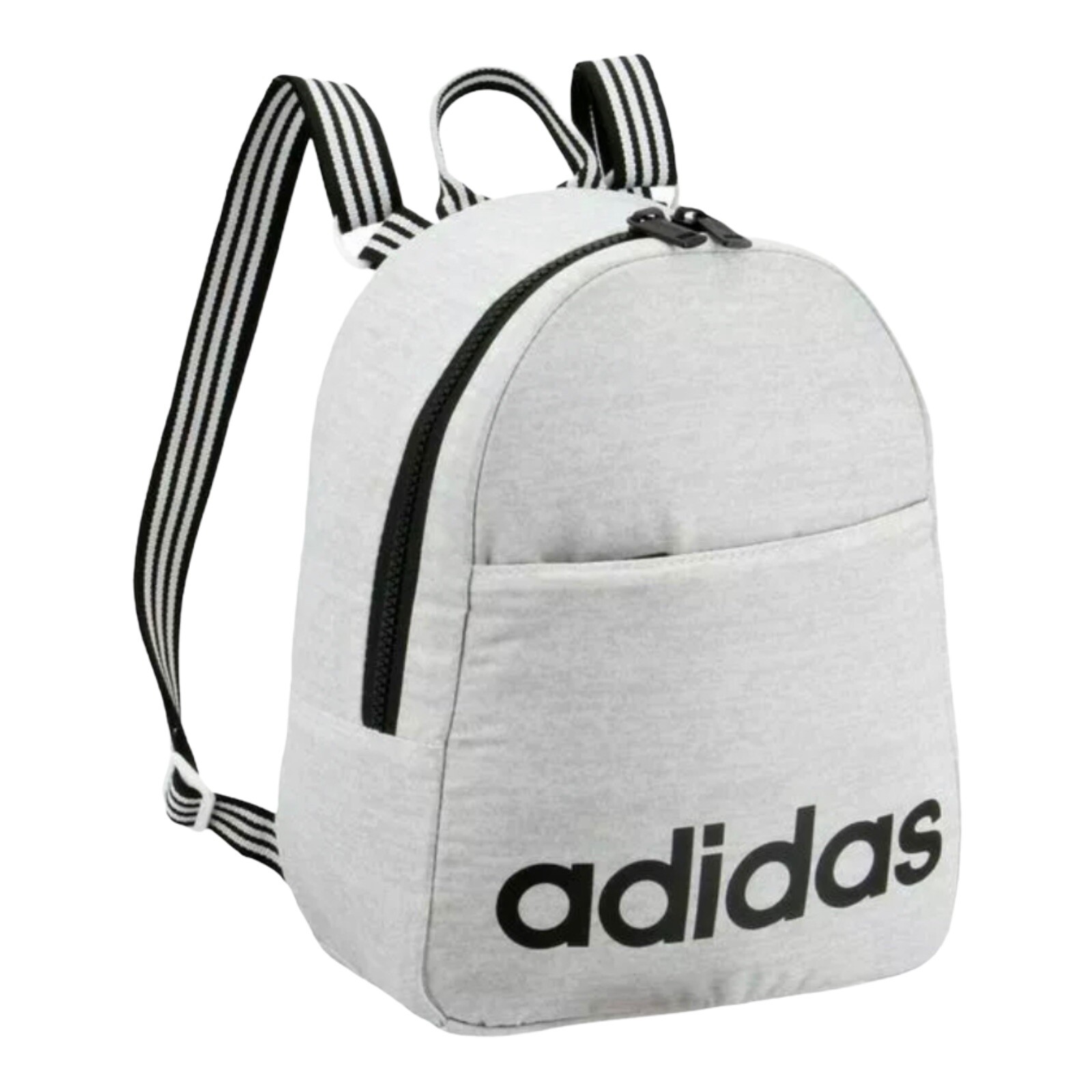 Adidas Originals Mini Backpack Core White Jersey Black Travel Bag Pouch