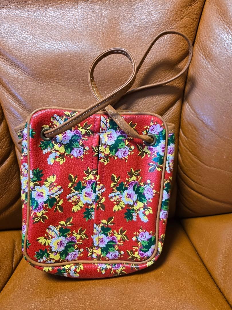 KENZO Floral Pattern Pouch 2-Piece Set Used Vintage Unused Rare
