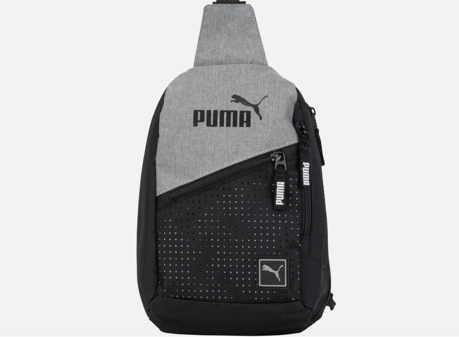PUMA EVERCAT SIDEWALL SLING BACKPACK One Size Heather Grey New With Tags