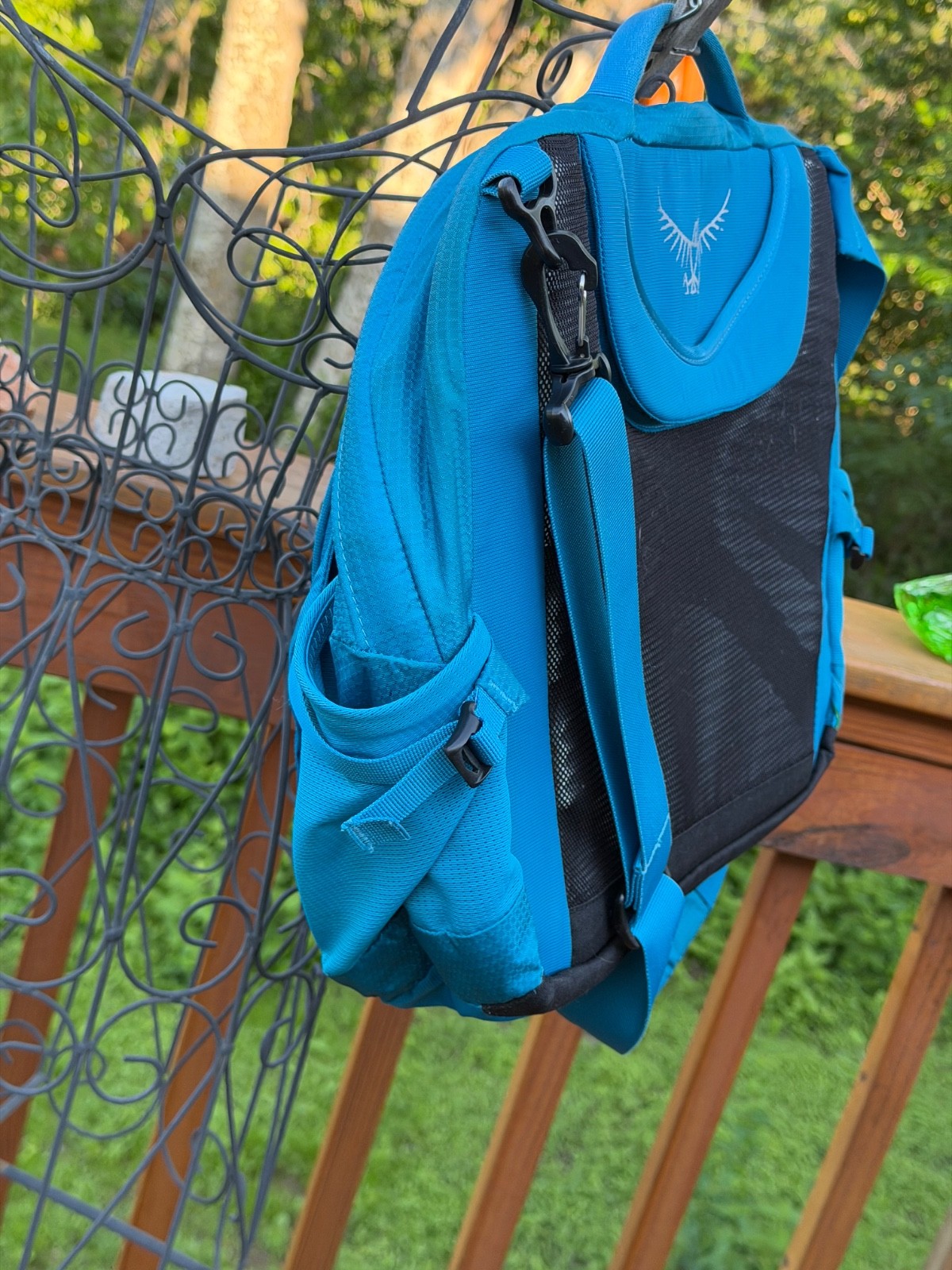 Osprey Ozone Courier Bag Summit Blue Laptop Messenger Bag Travel Carry-on 20 L