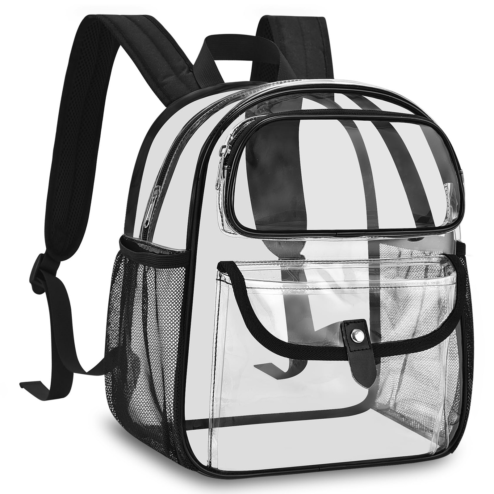 Sports Fan Small Clear Backpack for Stadium, Concert, Festival & More – Multi…