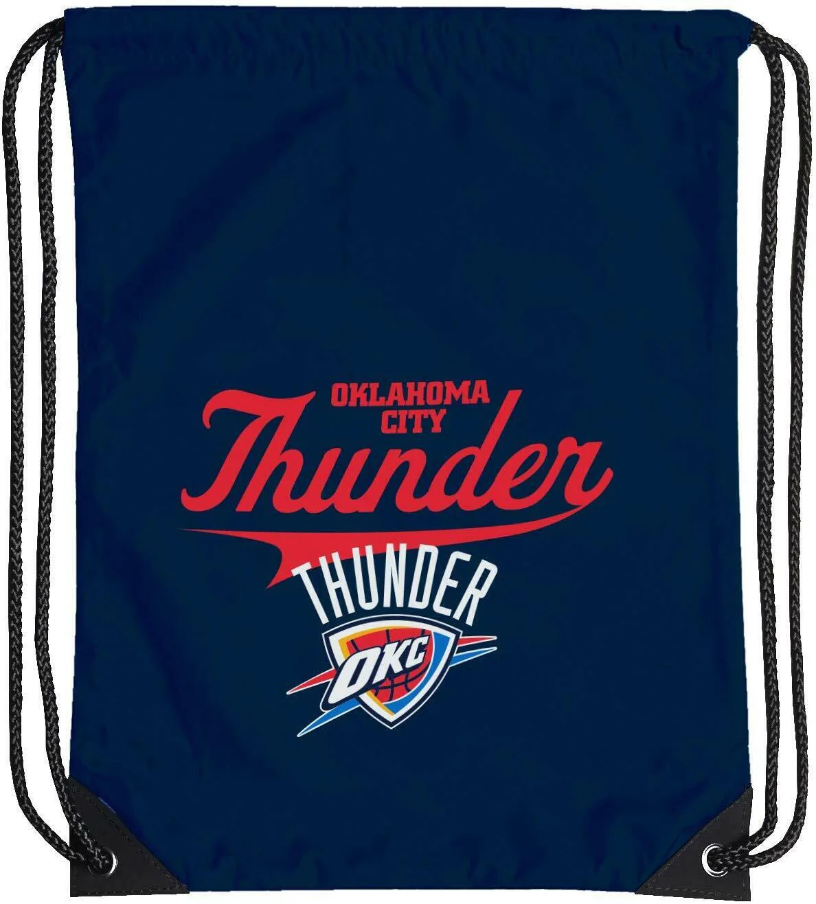 Oklahoma City Thunder NBA “Team Spirit” Backsack Navy 18″ New w/Tags