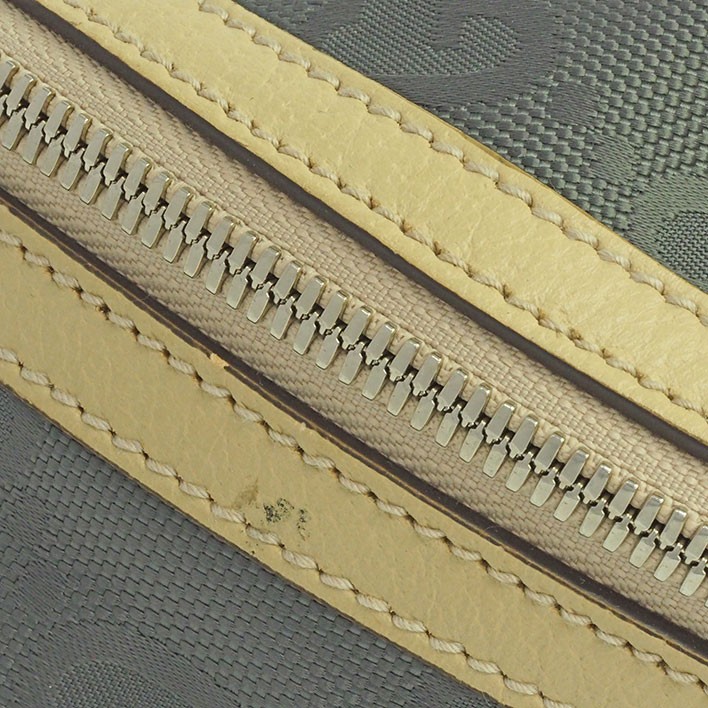 Gucci Off The Grid Backpack GG Econyl Nylon Canvas Leather Gray Beige 644992
