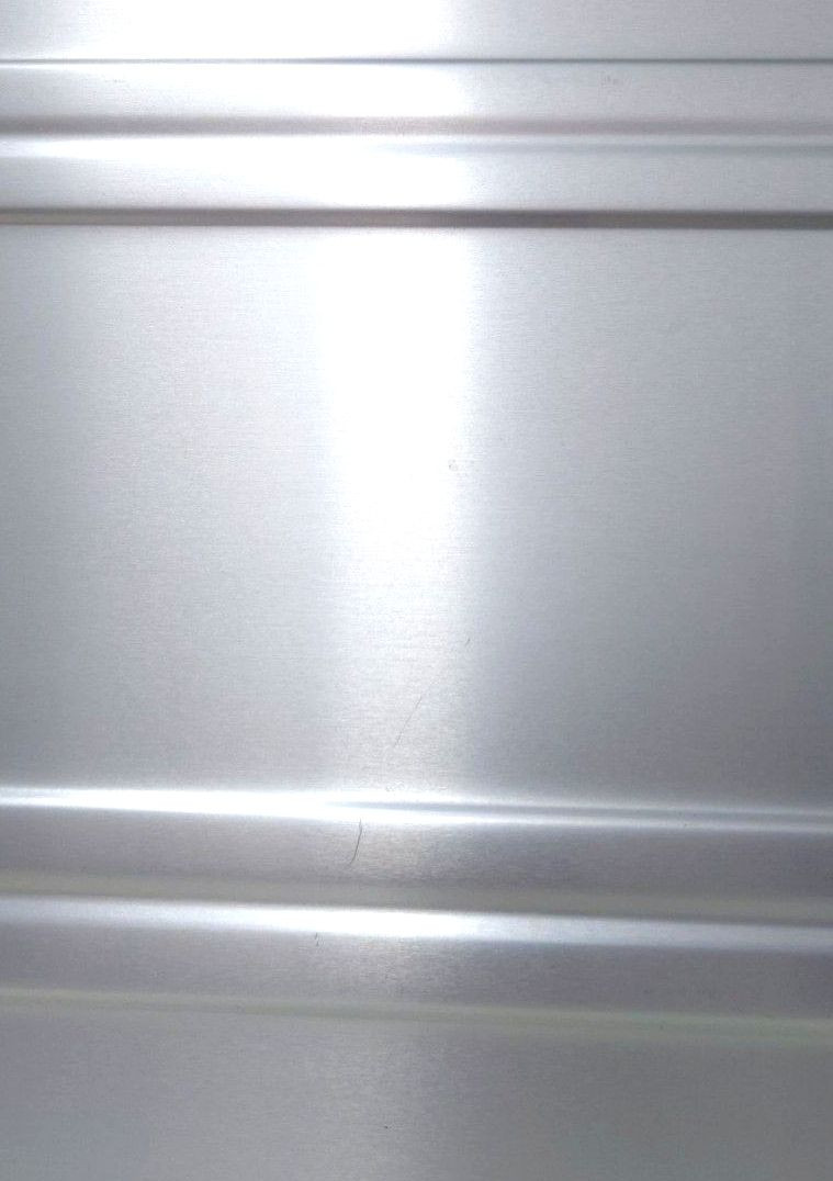Zero Halliburton Aluminum Attache Case Briefcase Silver Dial Lock Width 15.75″