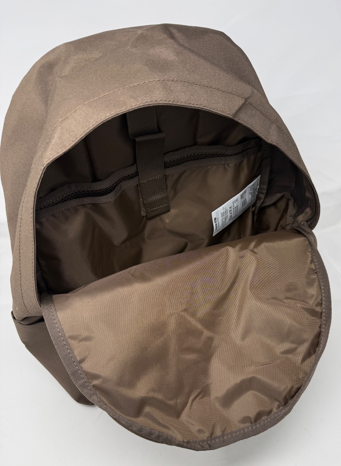 MUJI Less Tiring Backpack 20L Mocha Brown NWT Shoulder Load Reducing Water Repel