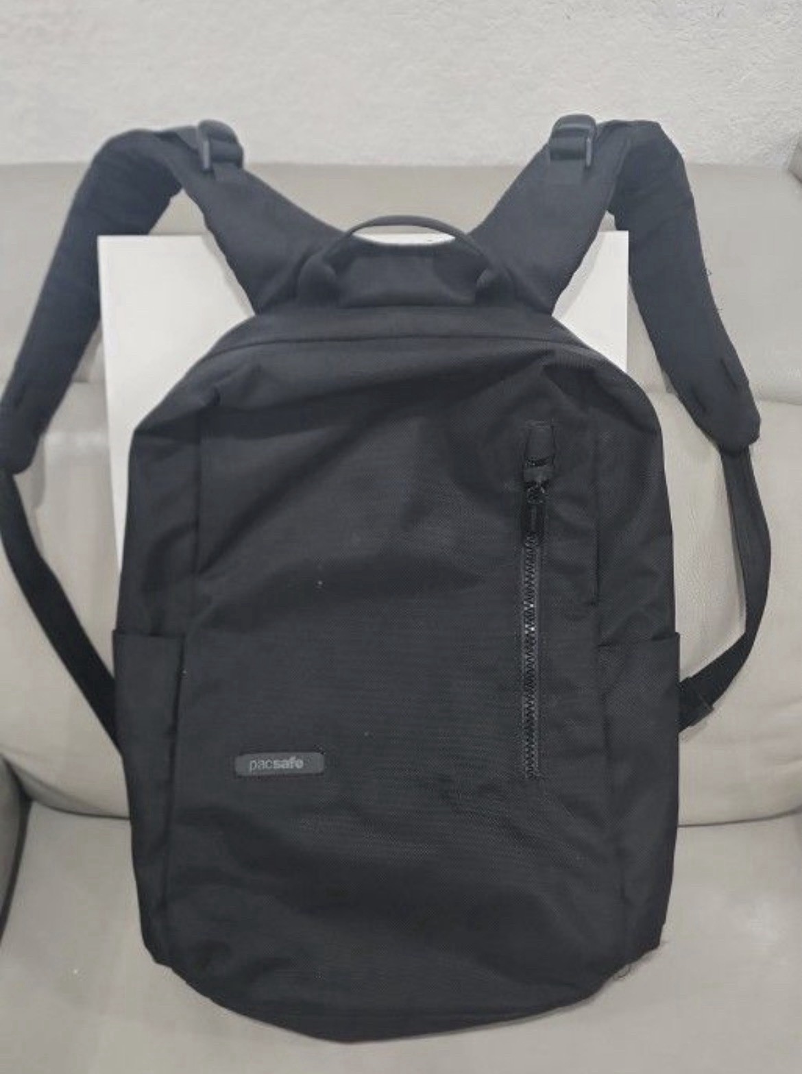 Pacsafe Intasafe Backpack Anti-Theft 20L Laptop Backpack (Black)