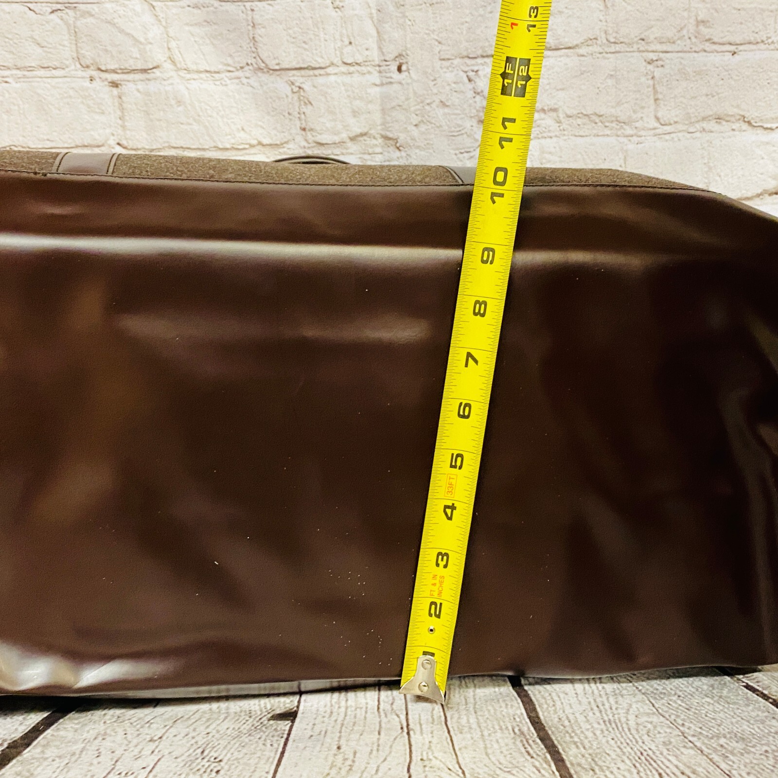 ARAMIS MEN SUEDE DUFFLE BAG BROWN – NEW