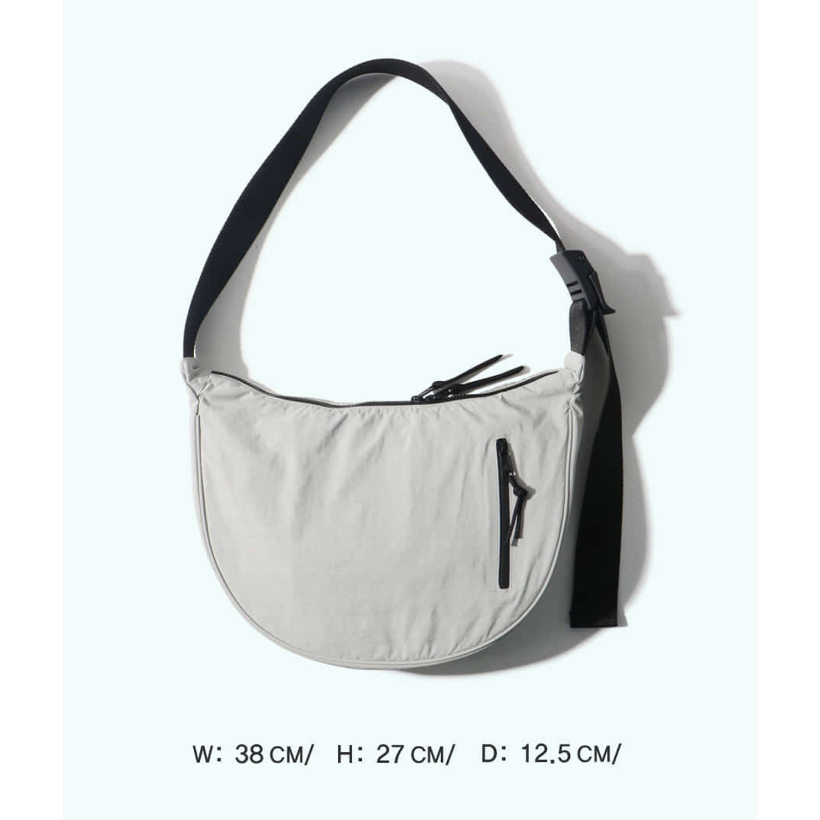 BUBILIAN Modish Cross Bag Gray | Unisex | Travel Bag | Made in Korea (Mini)