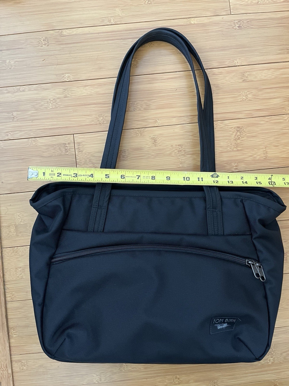 Tom Bihn Nomad Tote 11 Liters Deep Ballistic Exterior, Blue Interior New
