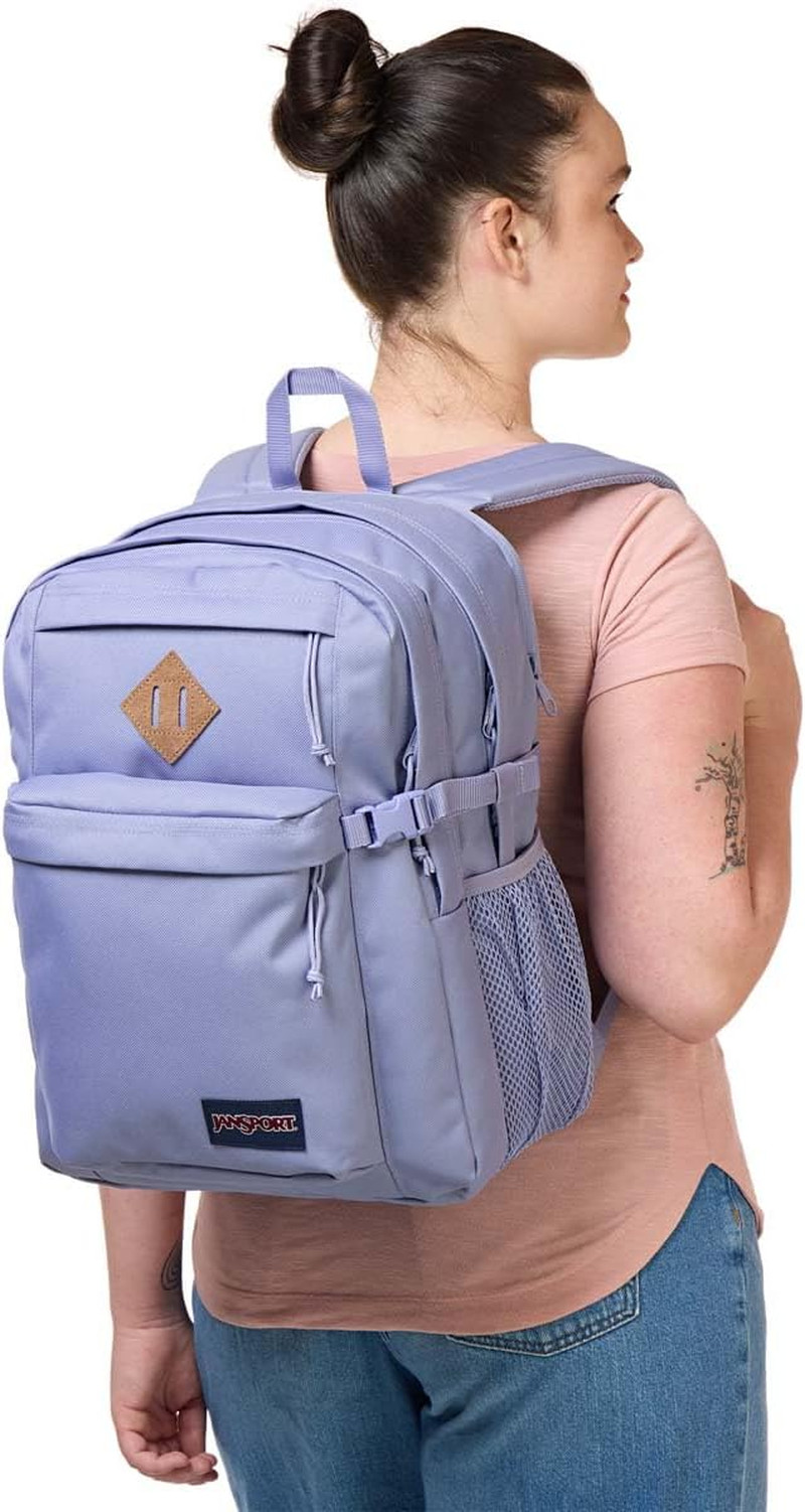 Main Campus FX Backpack – Travel or Work Bag W 15-Inch Laptop Pack with Leather