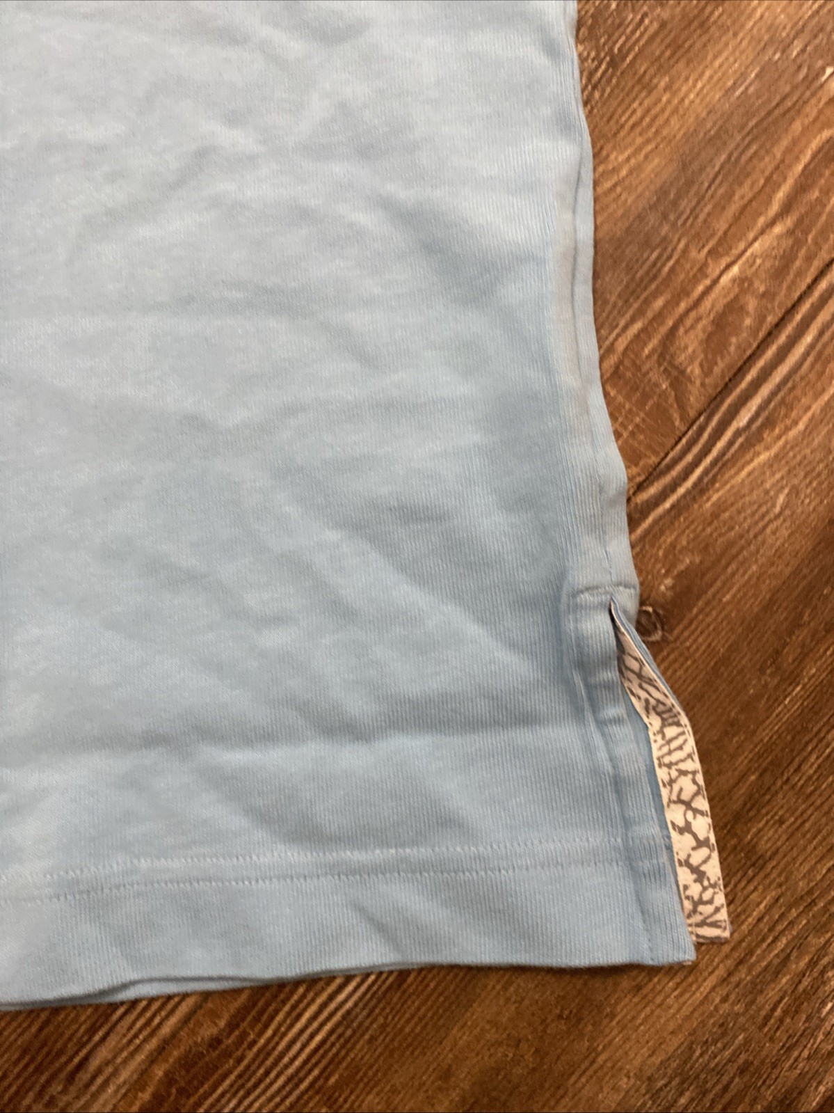 Men’s Air Jordan XL Sky Blue Short Sleeve Athletic Crew Neck Shirt
