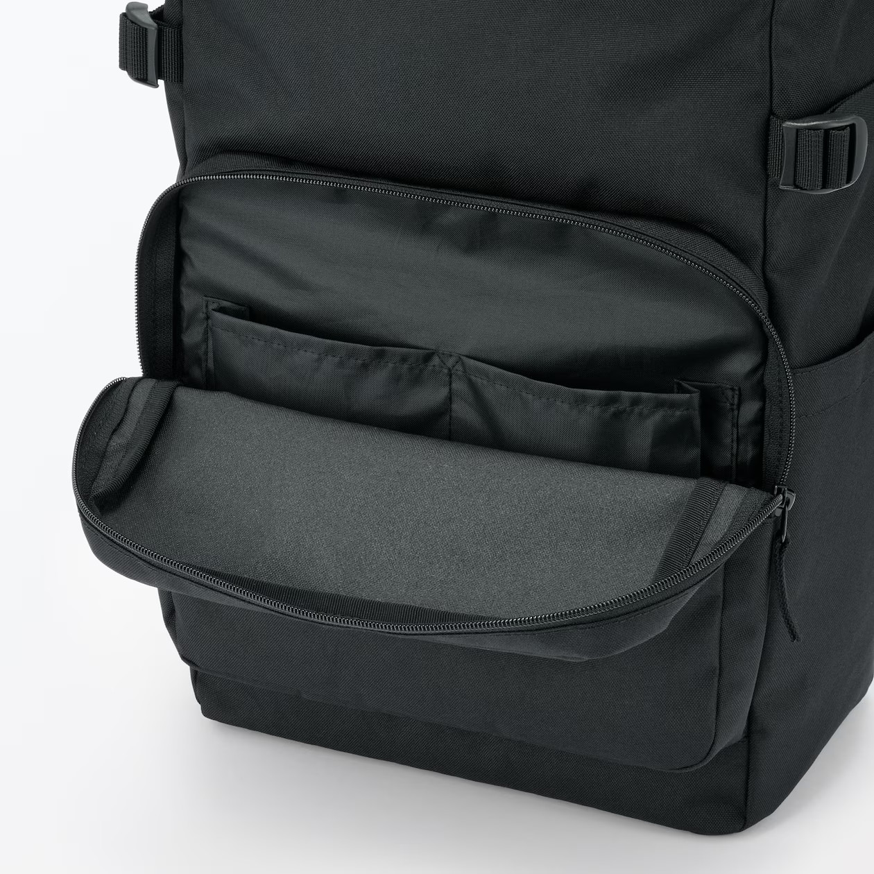 MUJI Water-Repellent Top-Loading Backpack 28-Litter 7-Pocket Unisex NWT
