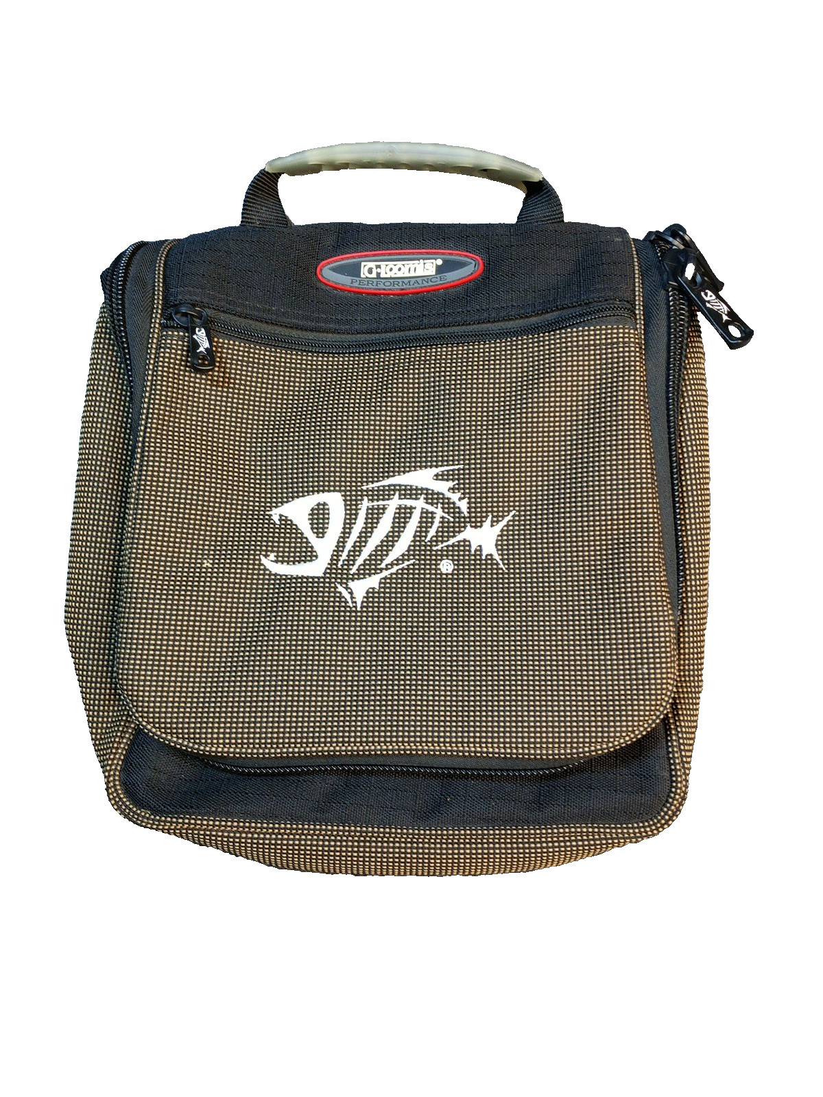 Men’s Hanging Toiletry Bag GI Loomis Logo And Clear Mesh Pockets For…