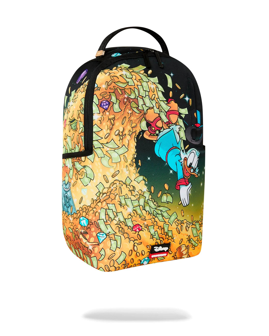 Sprayground Disney SCROOGE MCDUCK Backpack🔥NWT Bookbag Large School Bag