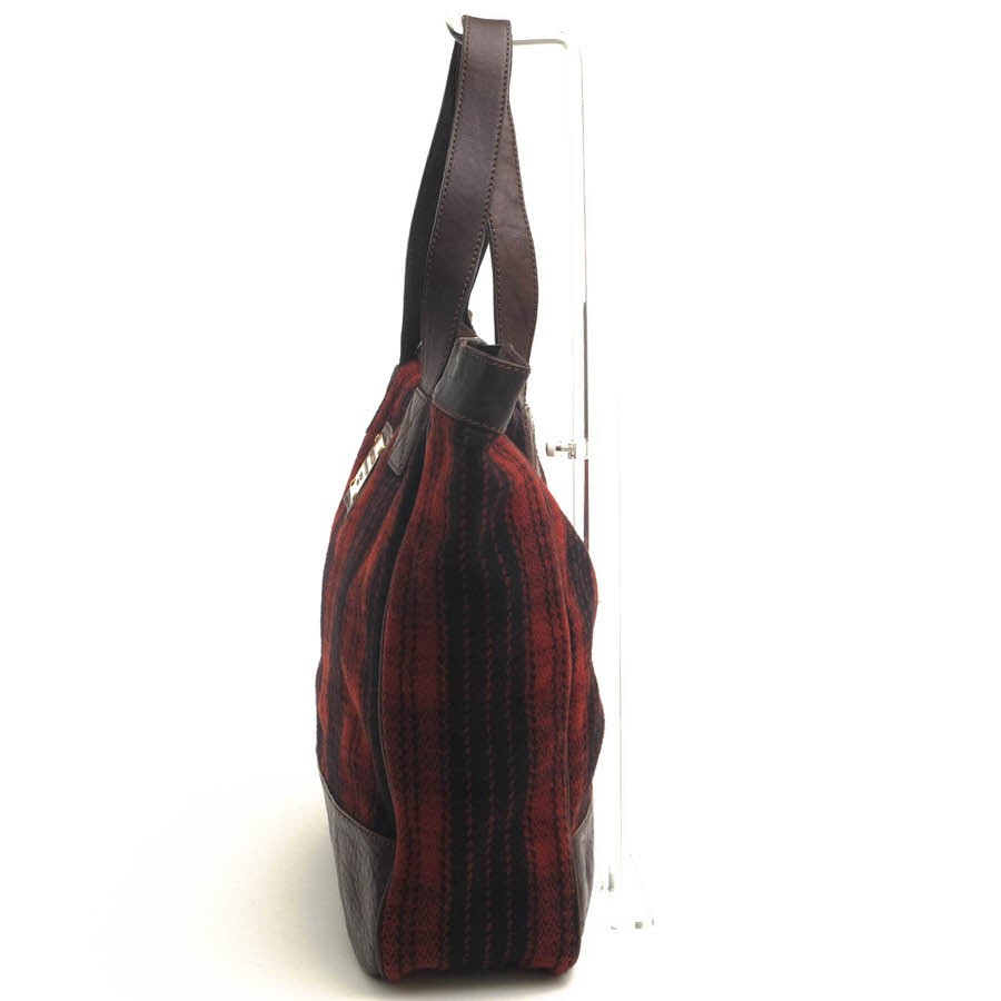 Dolce & Gabbana Tote Bag DOLCE BM0695 A9S76 SHOPPING TESSUTO CHECK1 + CUOIO