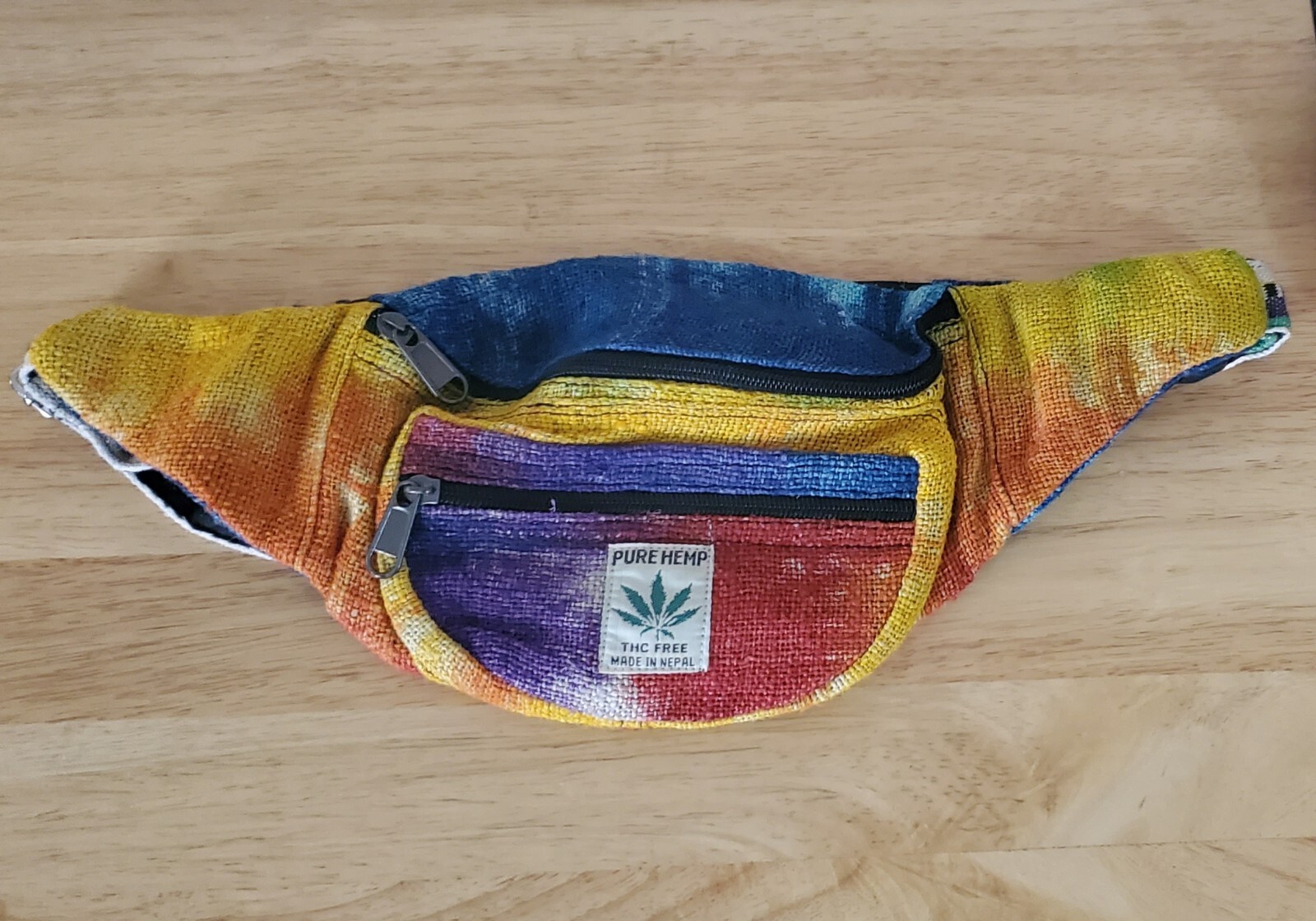 Tie Dye Hemp Fannypack