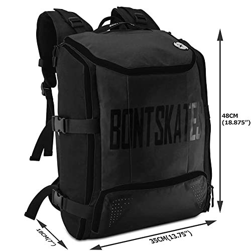 Multi-Sport Skate Backpack Travel Bag for Inline, Ice, Quad & Speed Skating
