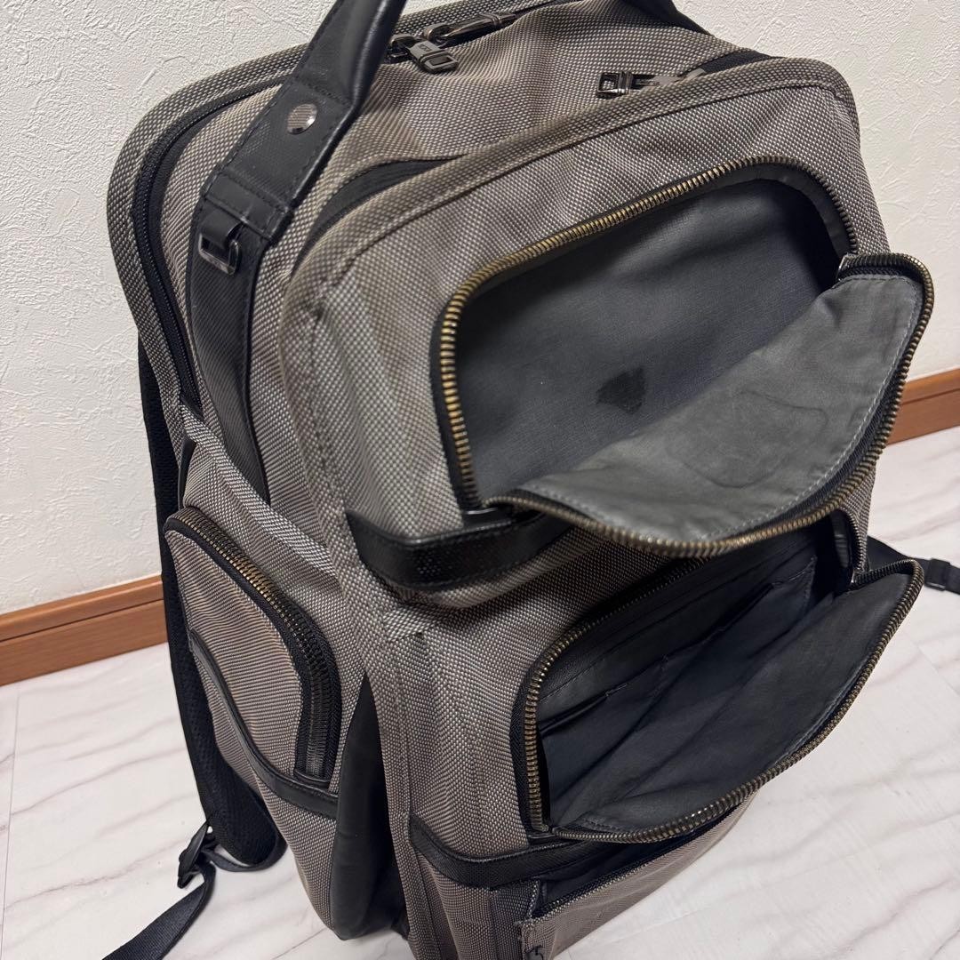 TUMI 2603580MTGY3 Alpha X Brief Pack Gray Black Ballistic Nylon Backpack Japan