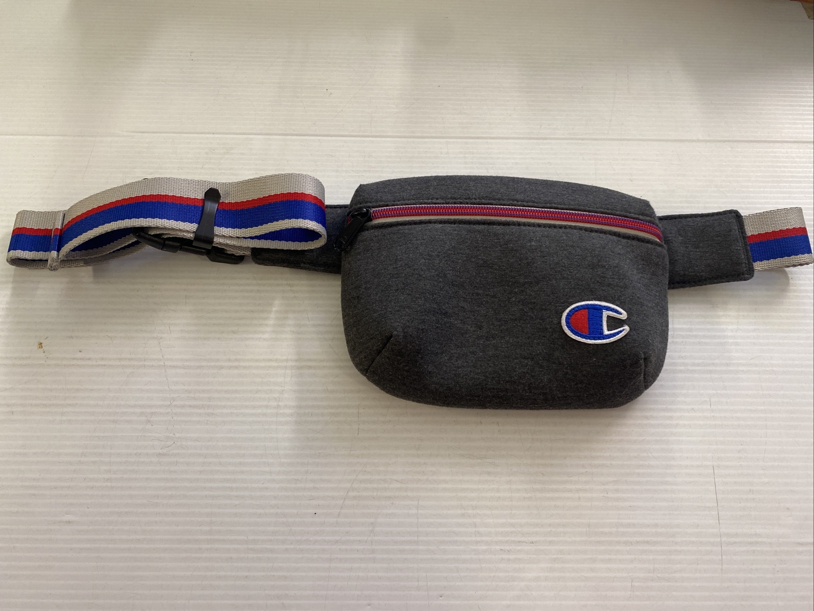 Champion Dark Heather Grey Attribute Waist Fanny Pack One Size