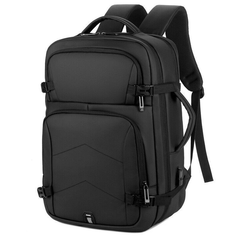 Men Laptop Backpack Waterproof Large Rucksack Travel School Business Bag w/USB