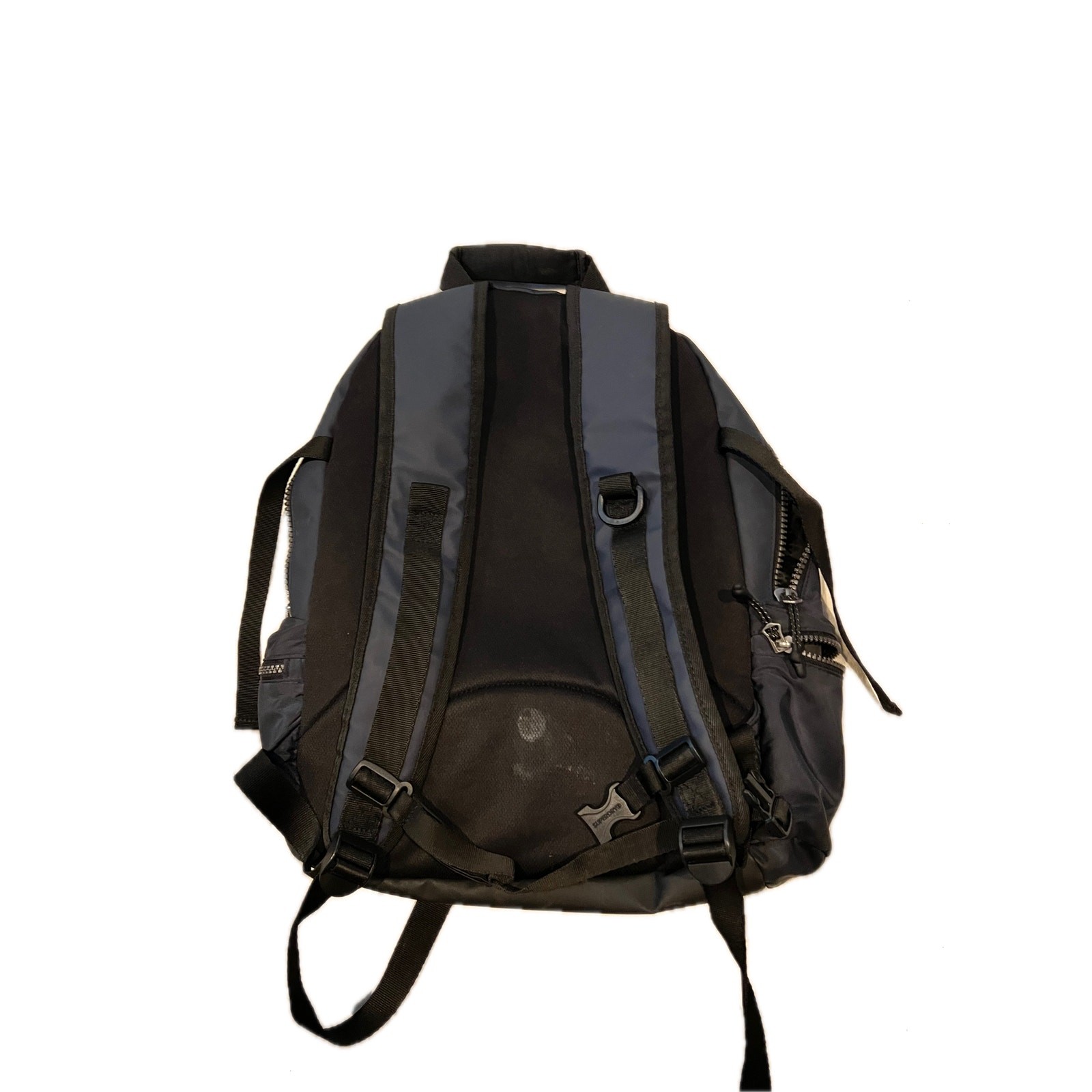 SuperDry Sportswear Black Gray Back Pack 32L