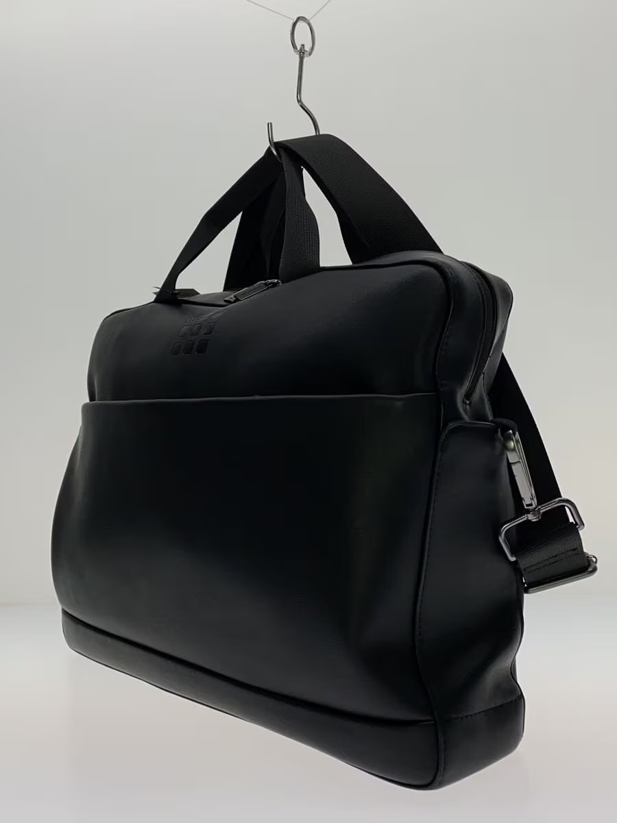 Moleskine Briefcase, Leather, Black