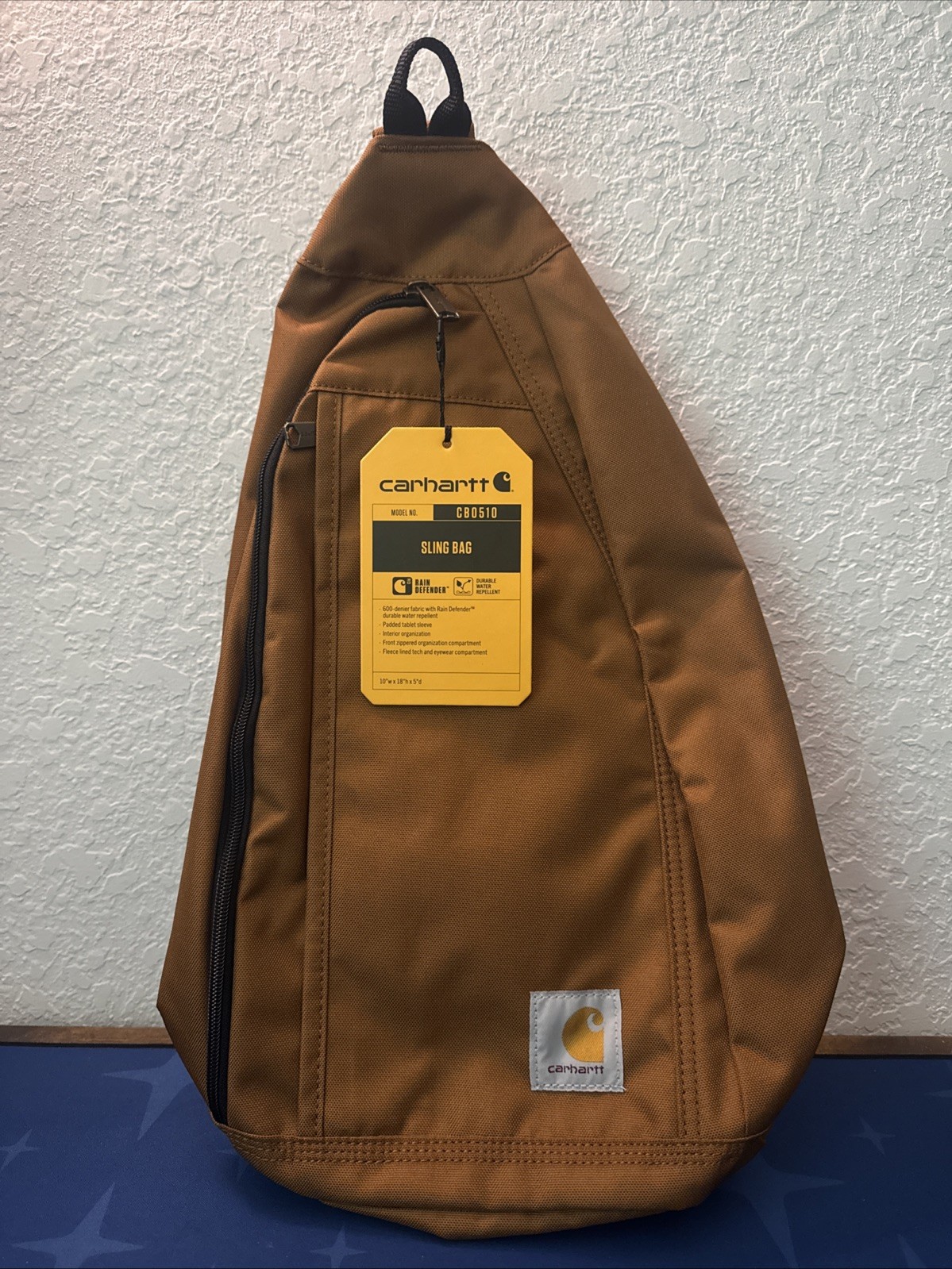 Carhartt Brown Sling Crossbody Bag