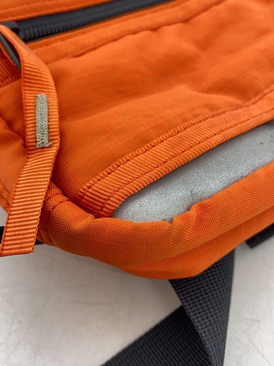 Authentic PORTER Waist Bag Orange 13cm x 22cm Hands-Free Belt Pack