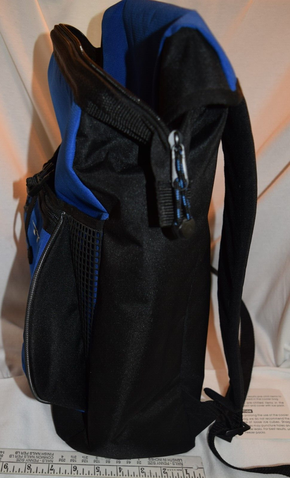Leeds KPMG Blue Insulated Backpack ASI: 66887 Excellent Condition