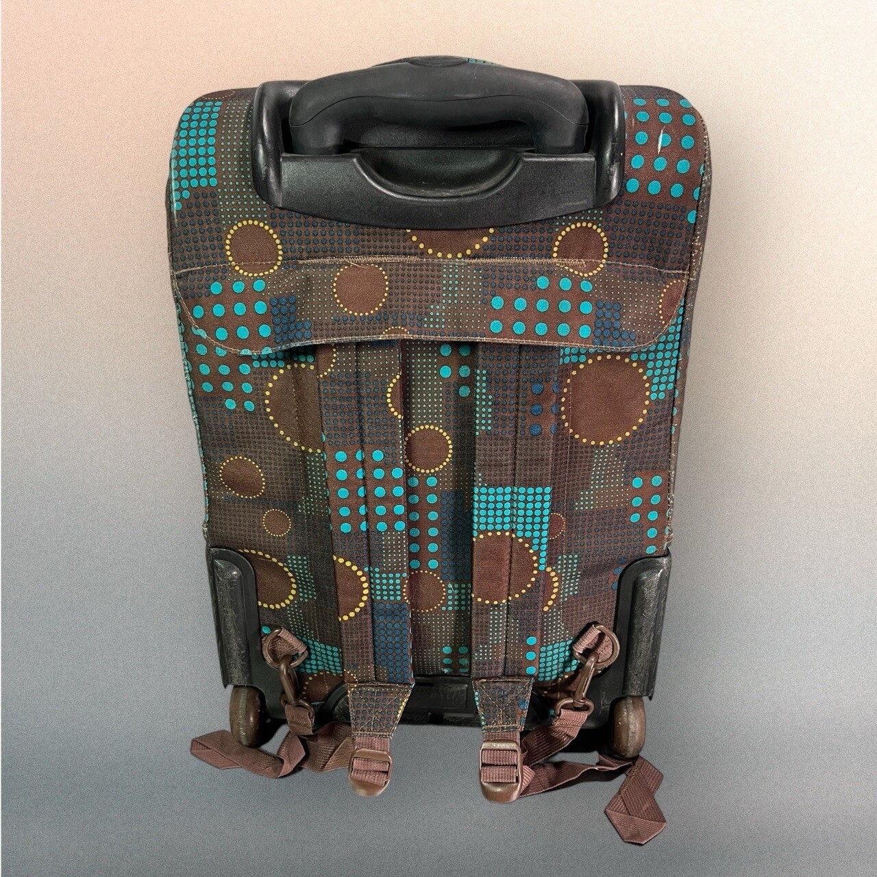 JanSport Rolling Wheeled Backpack Carry On, Travel Bag/Multicolored (Pre-owned)