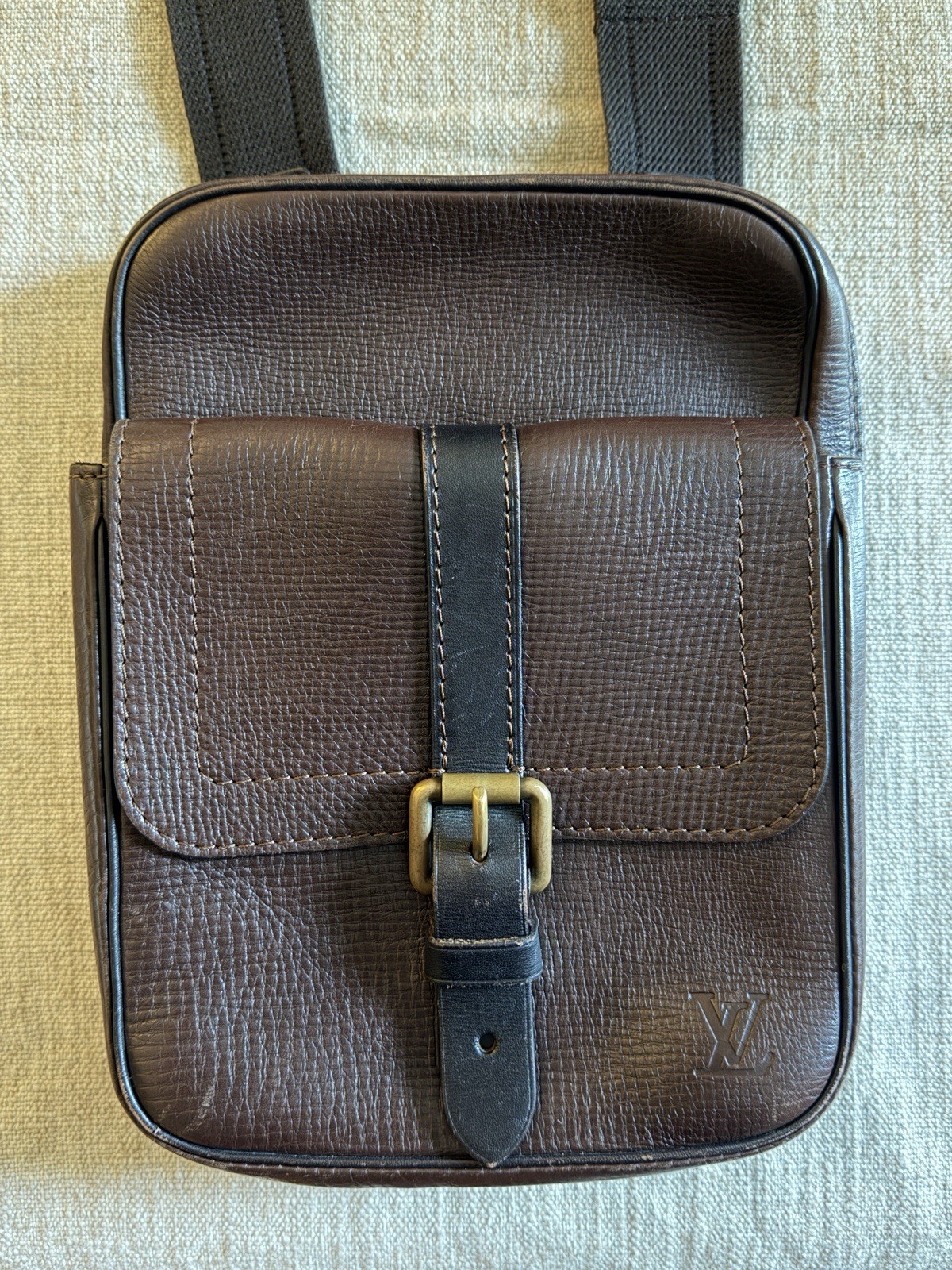 Louis Vuitton by Marc Jacob’s Brown Men’s Crossbody Bag Adjustable Strap