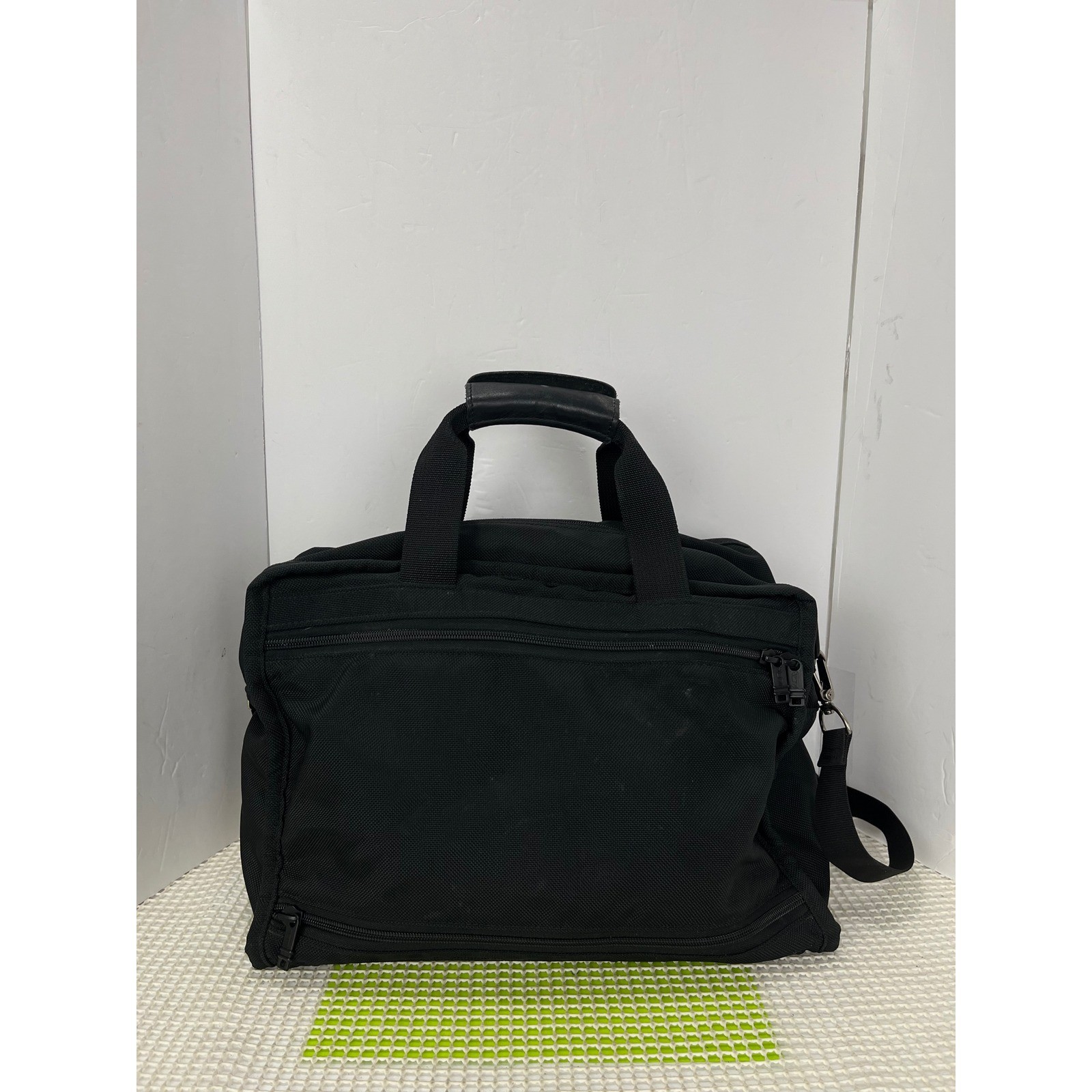 TUMI Black Men’s 223D3 Ballistic Bag Duffle Weekender Carry On Travel School