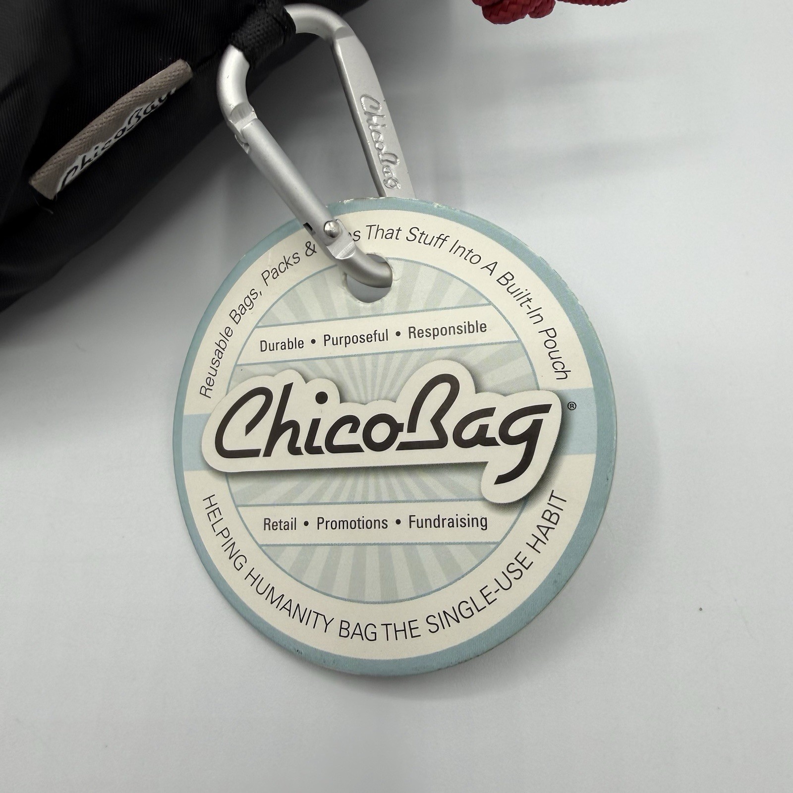 ChicoBag Travel Pack (rePETe + Refine) Compact Recycled Backpack Eco-Friendly