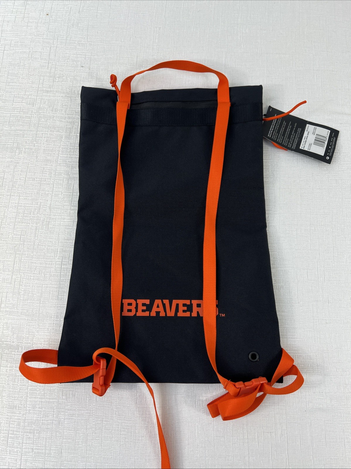 Nike Utility Oregon State Beavers Drawstring Gym Sack Messenger Bag NWT