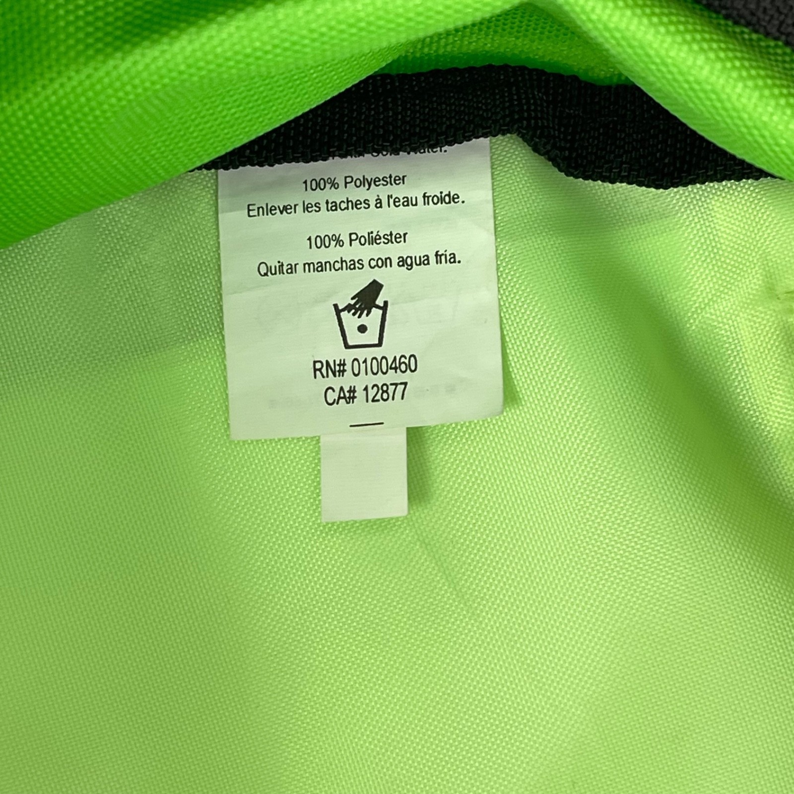 KAVU Rope Bag Sling Backpack Lime Green Crossbody Shoulder Daypack Unisex
