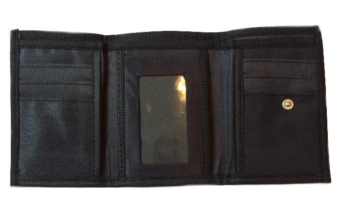 White Elephant Brand Recycled Unisex 3 fold Wallet made from Cement Bags