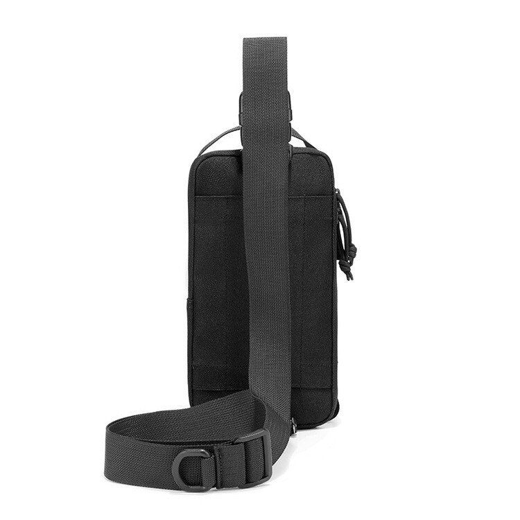 TACTICAL Compact EDC Chest Bag Concealed Carry Shoulder Bag for Travel Hiking
