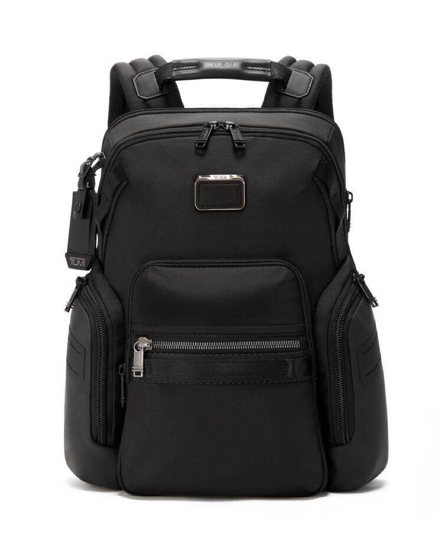 TUMI ALPHA BRAVO Navigation Backpack BusinessBag Black Navy blue Outlet