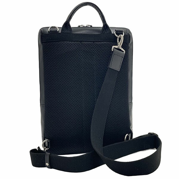 ■Authentic ACE ultima TOKYO Westio 3-Way Sling Bag Leather Black ACE ultima