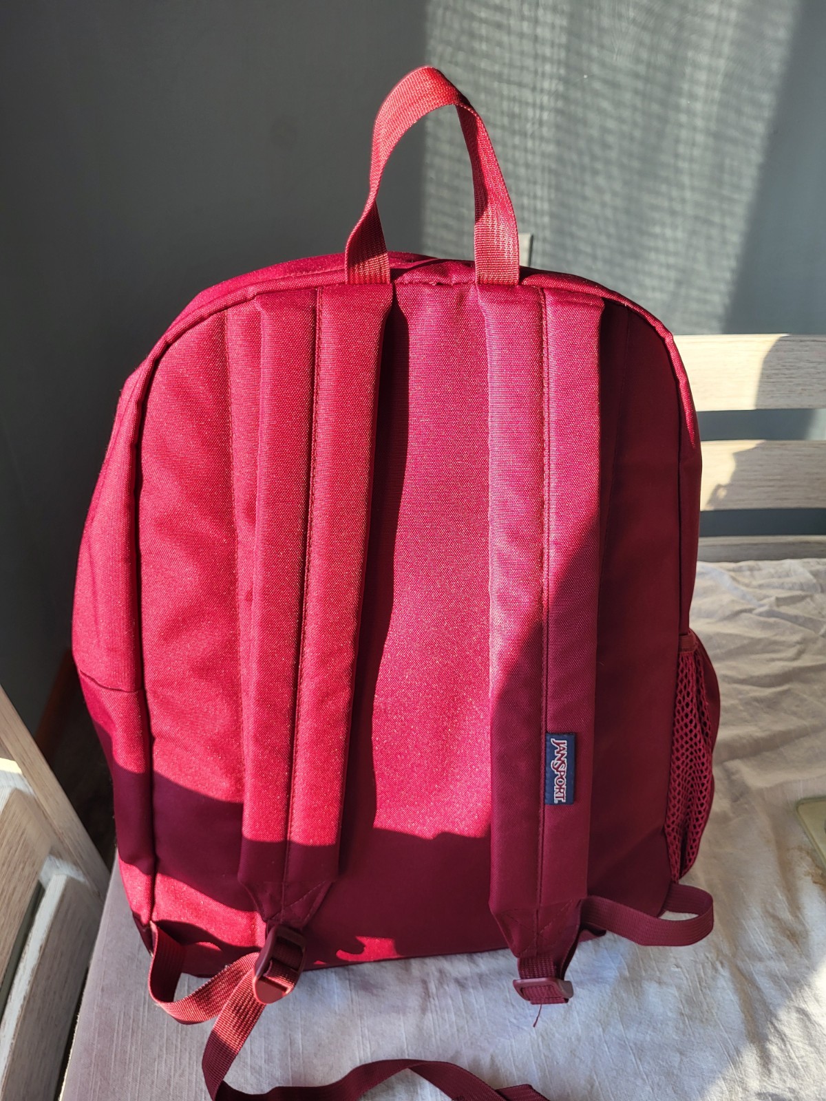 JanSport T501 Superbreak Backpack – All Burgundy