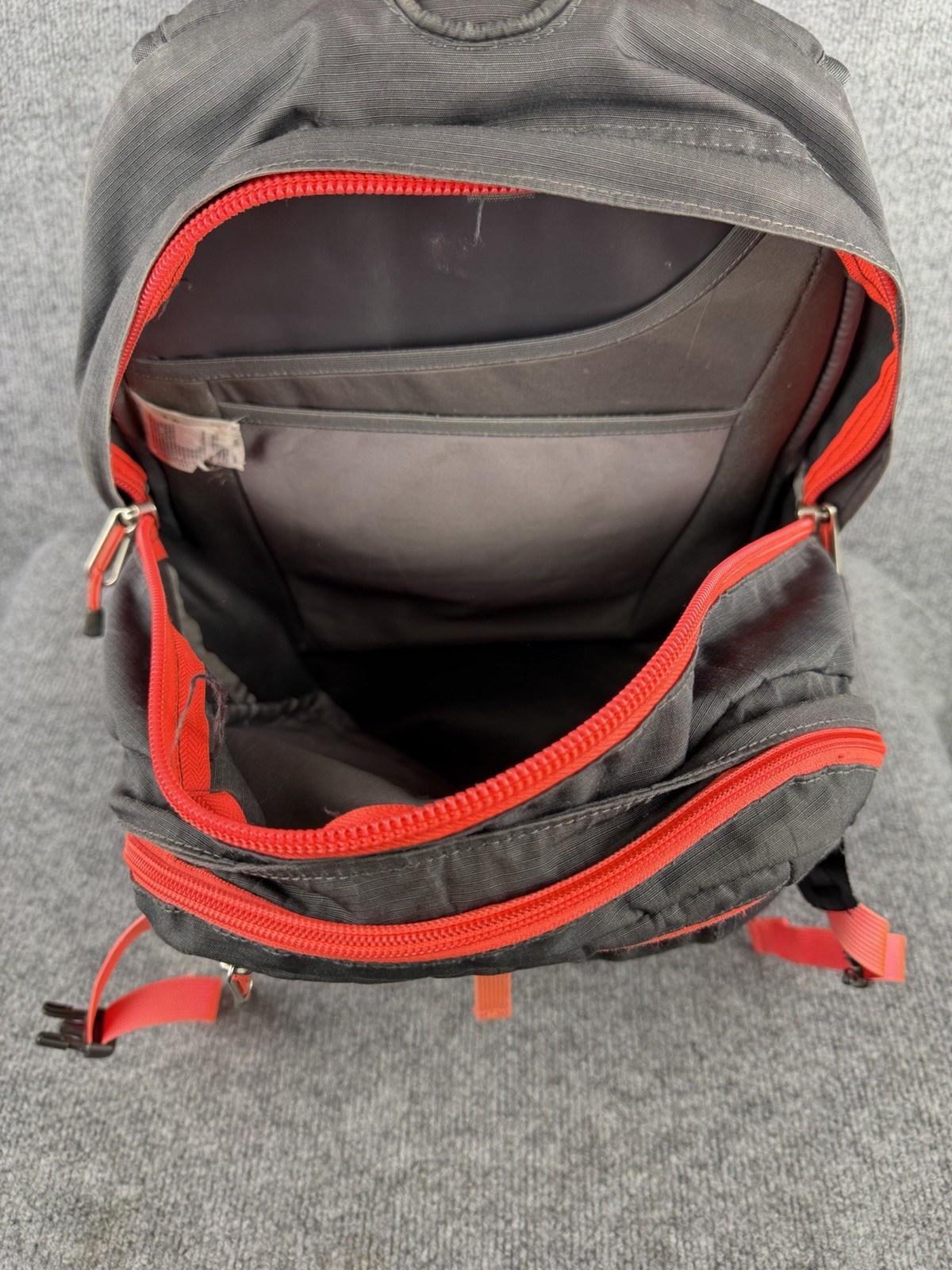 The North Face Recon Backpack Black Hiking Outdoors Laptop School Pink Gray