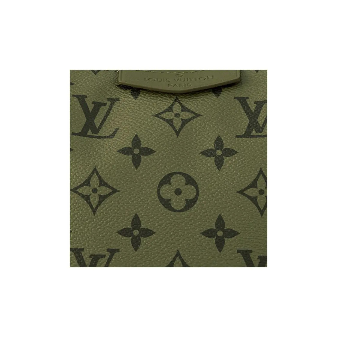 LOUIS VUITTON Hamac Zipper Closure Canvas Crossbody Bag Men’s 15.4×3.9×7.5 in