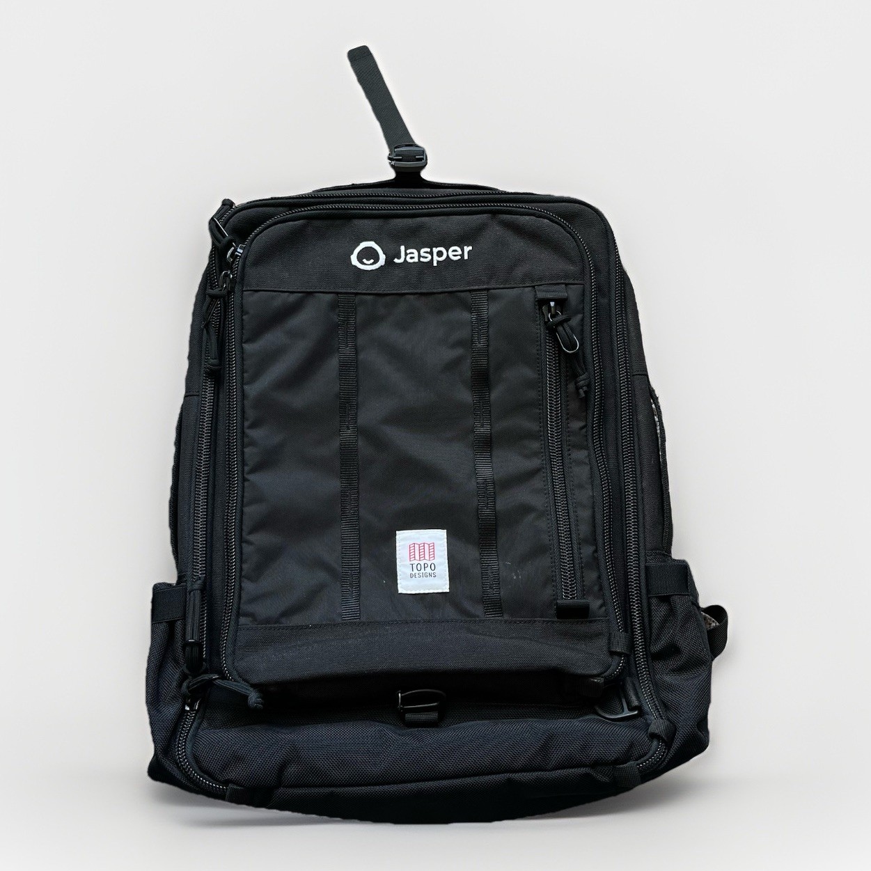 Topo Designs Global Travel Bag Carry On Backpack – Black – 18”x15”