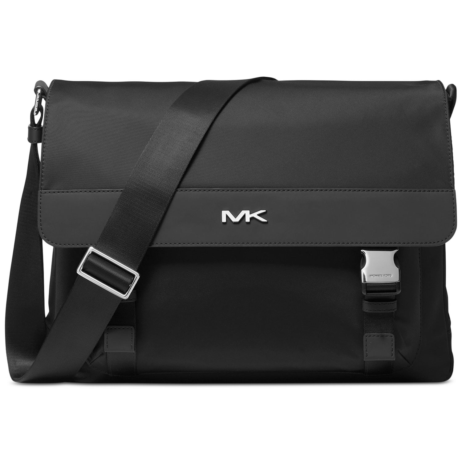 Michael Kors Mens Cargo MK Messenger Bag Black – NWT $198