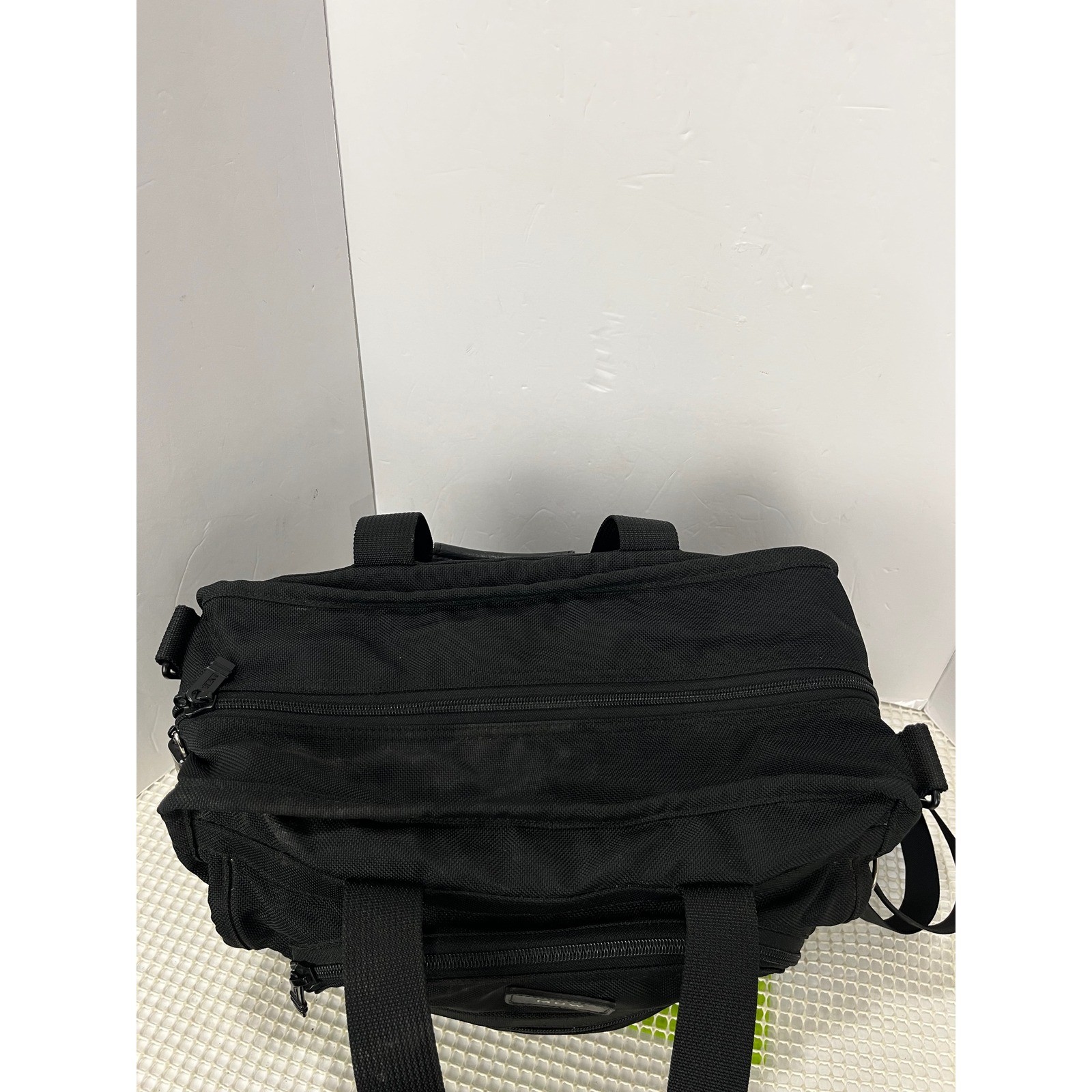 TUMI Black Men’s 223D3 Ballistic Bag Duffle Weekender Carry On Travel School