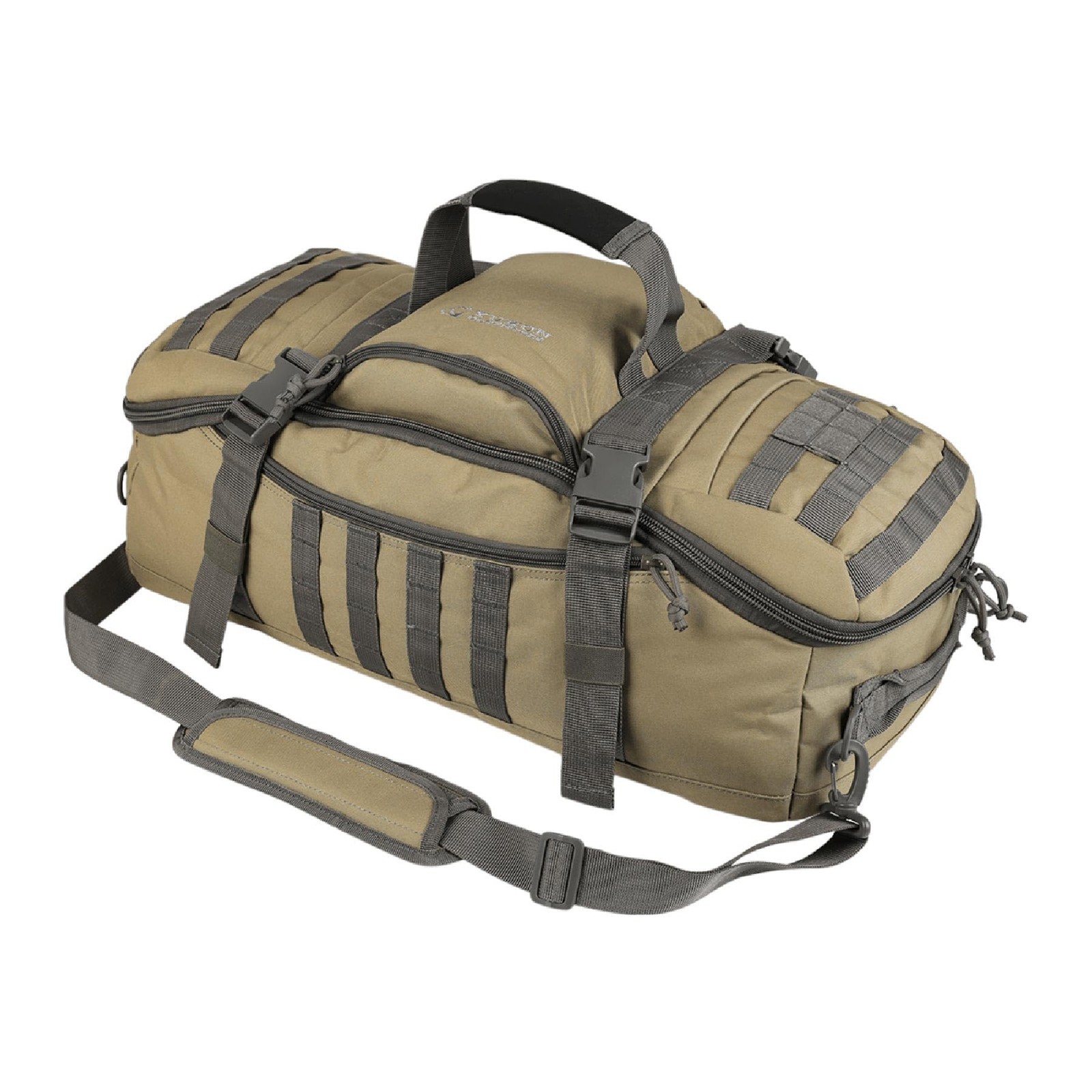 Bugout Bag – EDC Durable 600D Polyester 55L Tactical Duffel & Backpack for Tr…