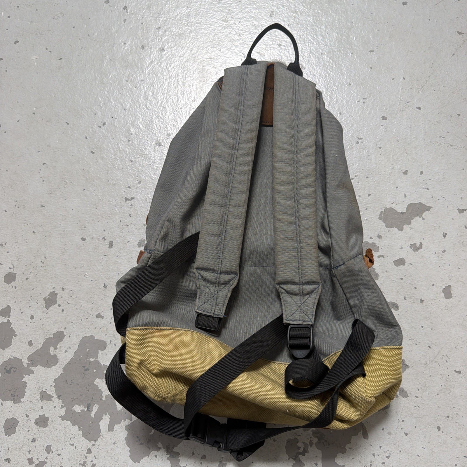 Vintage Class-5 Mountaineering Teardrop Canvas Camp Hike Trail Backpack Rucksack