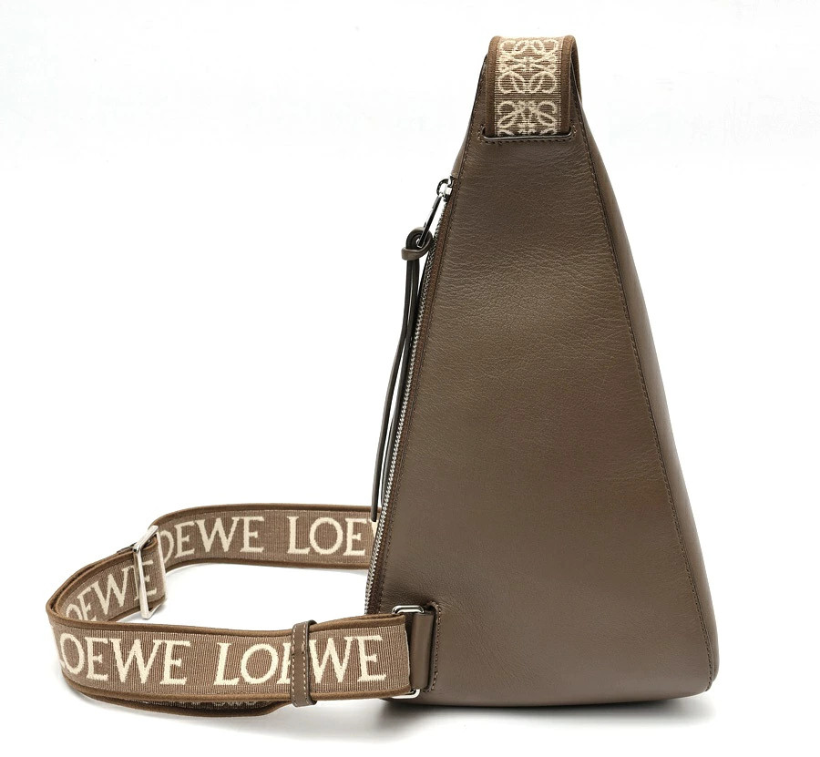 LOEWE Anton Sling Shoulder Bag Crossbody B511A09X10 Leather Brown