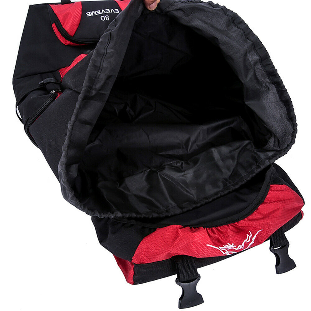 80L Large Military Tactical Backpack Rucksack Camping Hiking Bag Outdoor Travel