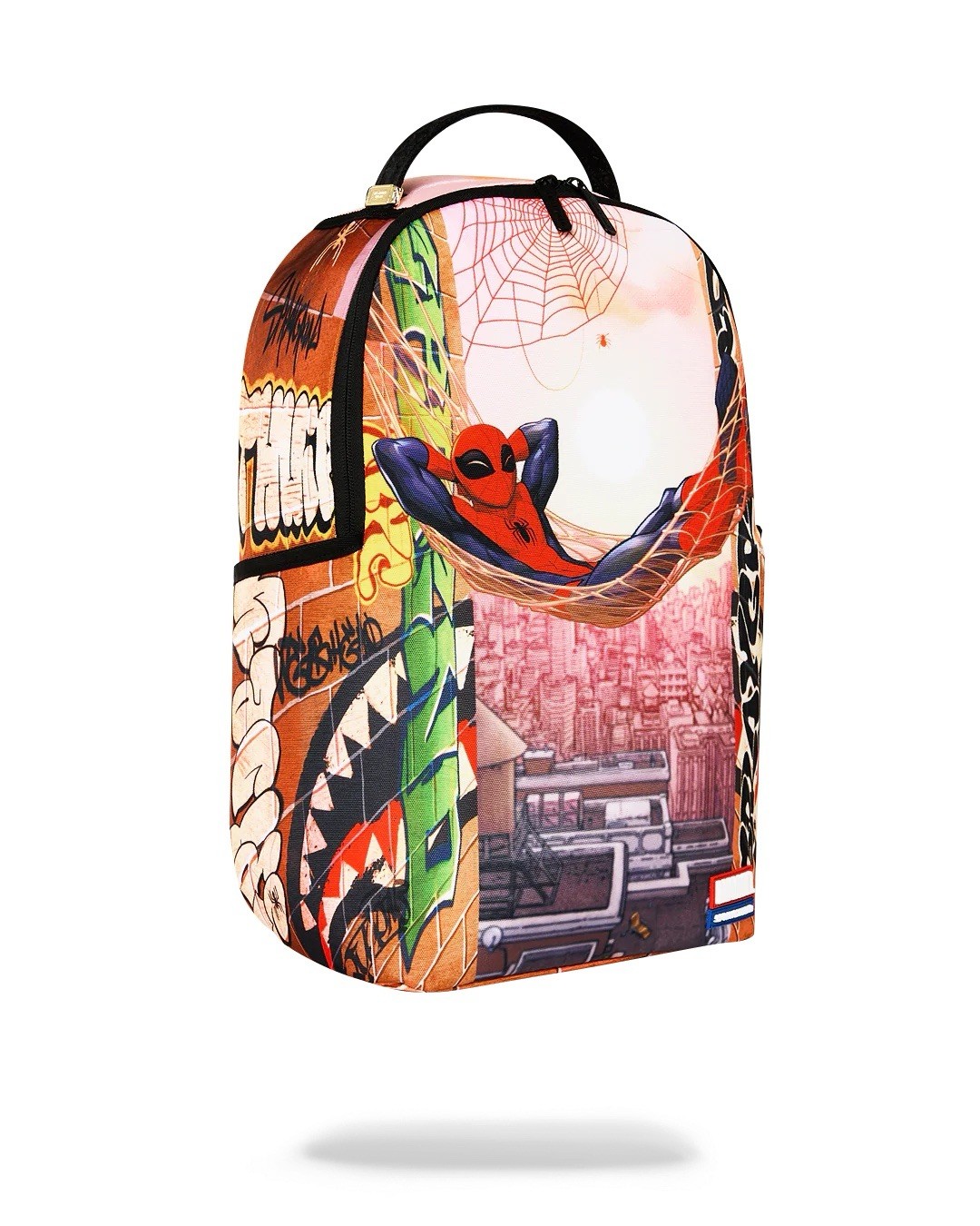 SPRAYGROUND MARVEL SPIDERMAN CHILLIN BACKPACK LIMITED EDITION NEW WITH TAGS RARE